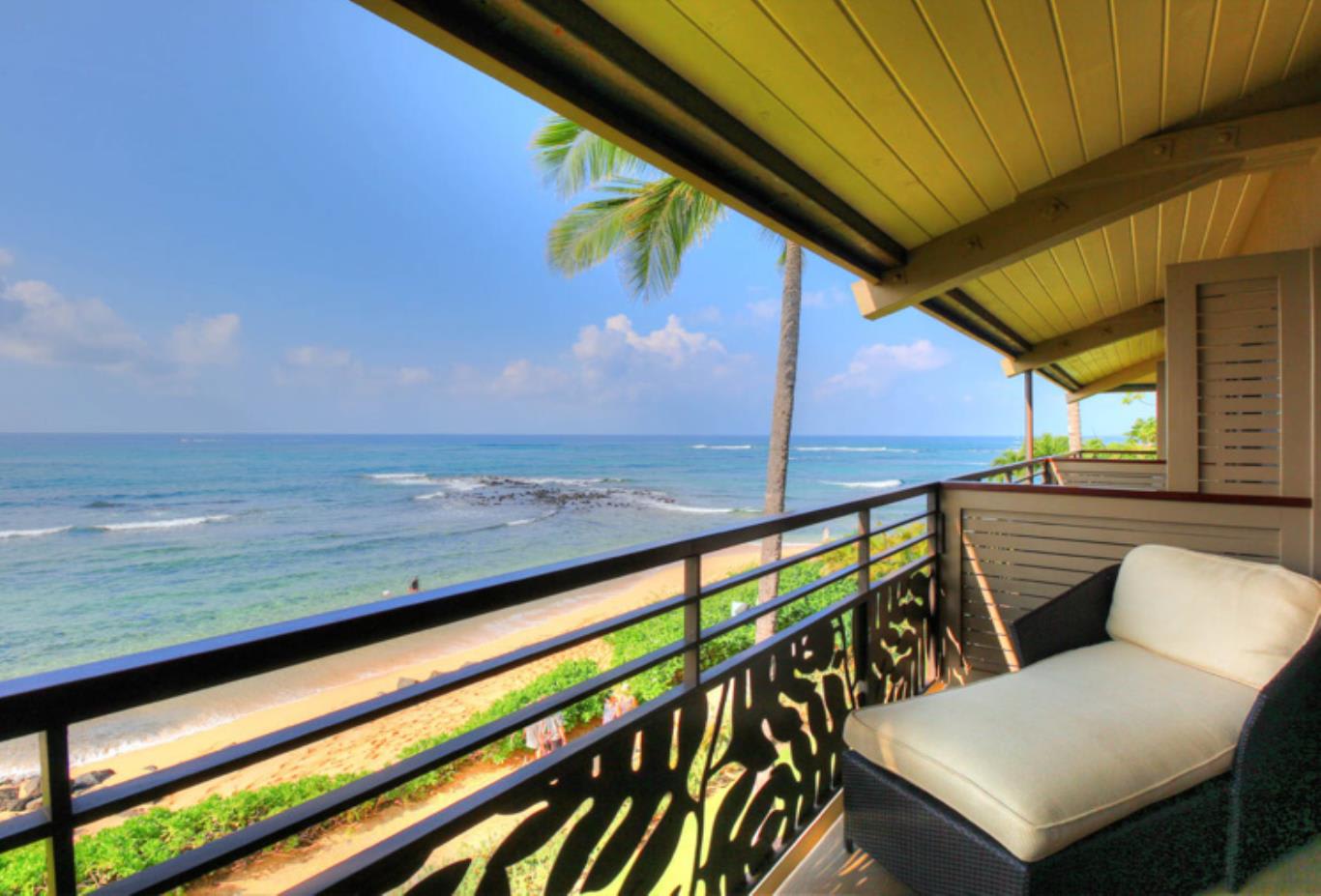 beach view balcony